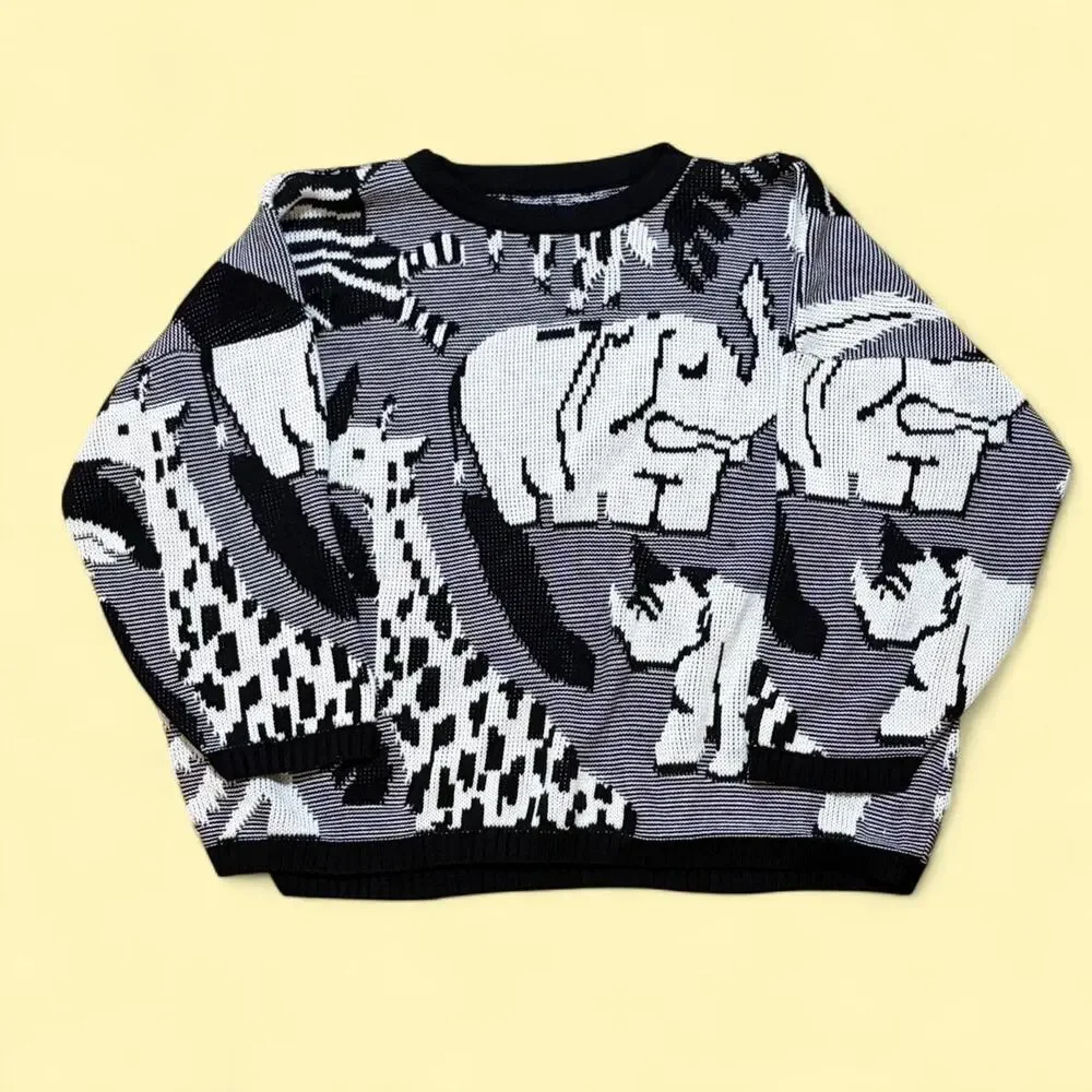90s turtle bay knitted sweater